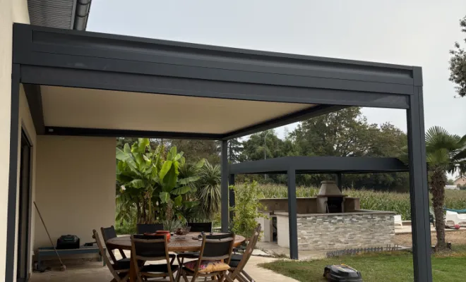 Pergola Bioclimatique à Viriat